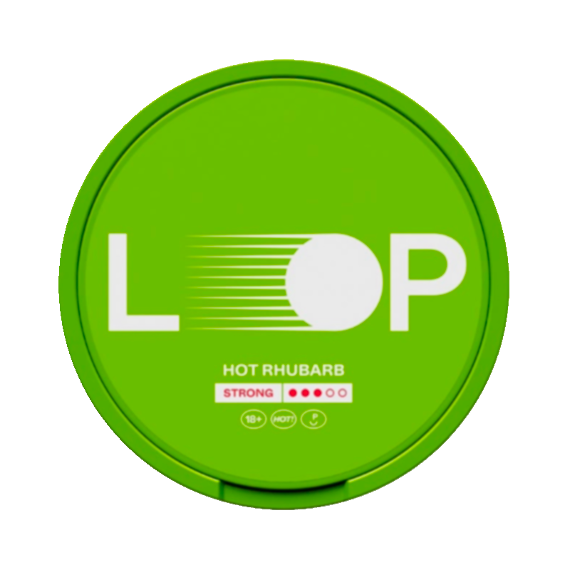 LOOP Hot Rhubarb Strong - Nicohub