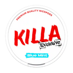 KILLA Exclusive Blue Mint – Fresh and cooling blue mint taste with 16 mg nicotine strength.