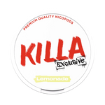 KILLA Exclusive Lemonade – Juicy lemonade taste with 16 mg nicotine strength.