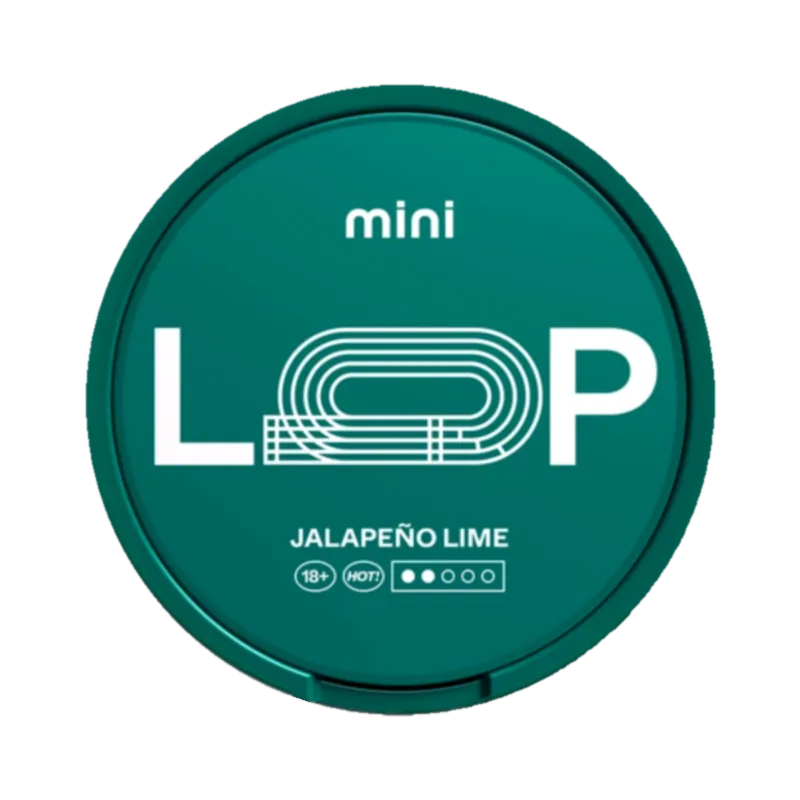 Loop Mini Snus Snus LOOP Jalapeno Lime Mini – Mini Spicy Lime Pouches