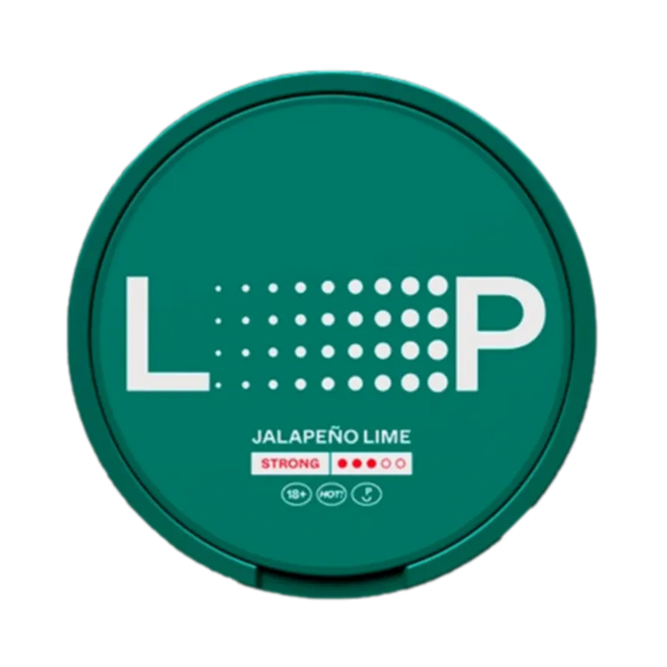 ถุงนิโคติน LOOP Jalapeno Lime strong | 9.4 มก. รสชาติ jalapeno lime | Nicohub ไทย