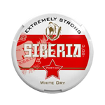 SIBERIA -80°C White Dry Portion with intense strength in bold red packaging