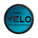 Freezing Peppermint 10.9MG pouch with bold mint intensity from VELO.