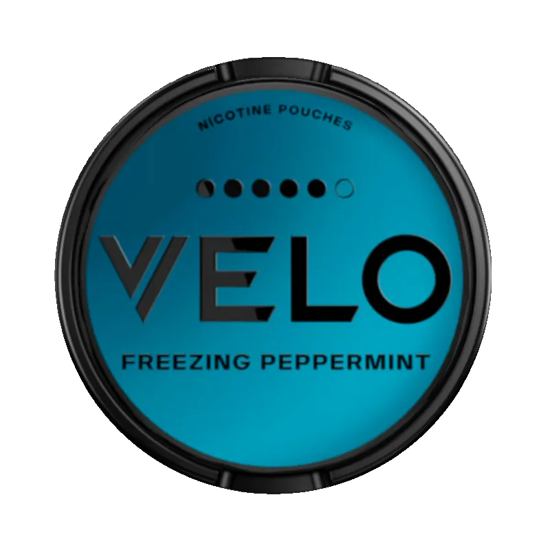 Freezing peppermint 14MG pouch with ultra-strong nicotine from VELO