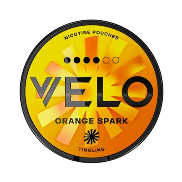 ถุงนิโคติน VELO Orange Spark รสซิตรัสแรงจัด