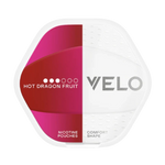 Front view of VELO Shift Hot Dragonfruit nicotine pouch – 8mg strength with warming tropical dragonfruit flavour.