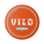 Front view of VILD Bris nicotine pouch – 5.6 mg/pouch strength with fresh mint flavor. 