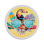 Front view of ZIXS Exotic Chill nicotine pouch – tropical slim edition with fruity cool flavor